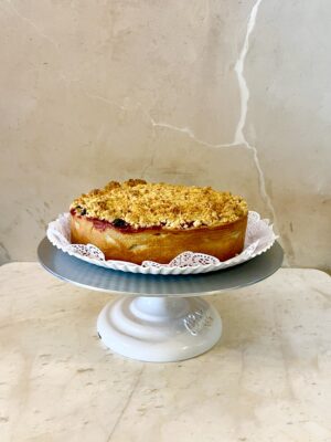 Crumble de frutos rojos