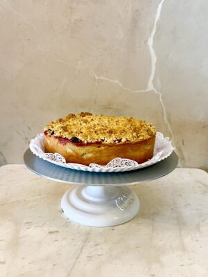 Crumble de frutos rojos