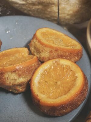 Panqué naranja aceite de oliva