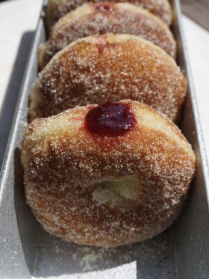 Bombolone vainilla frutos rojos