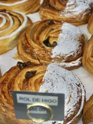 Rol higo cristalizado