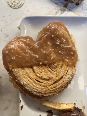 Oreja caramelo salado